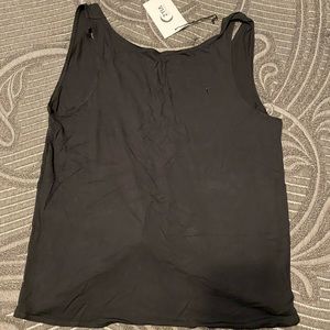 Zyia Active Women’s Black Swirl Tank - Size L